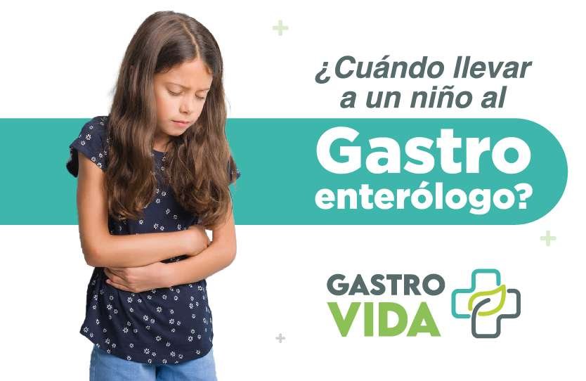 ¿Cuándo llevar a un niño al gastroenterólogo?