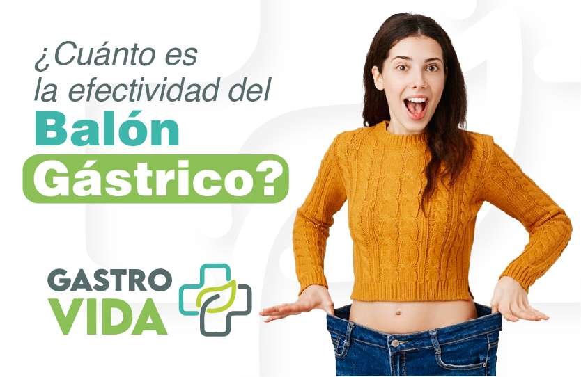 ¿Cuánto es la efectividad del balón gástrico?