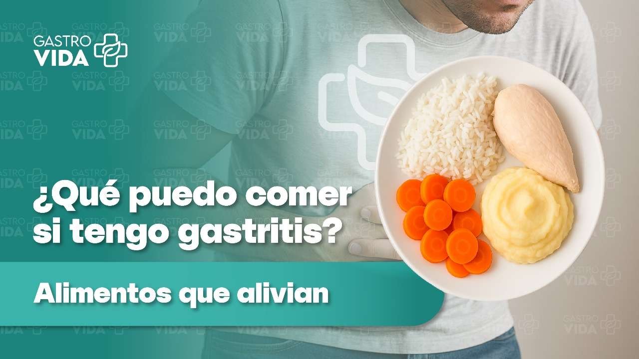 ¿Qué puedo comer si tengo gastritis?